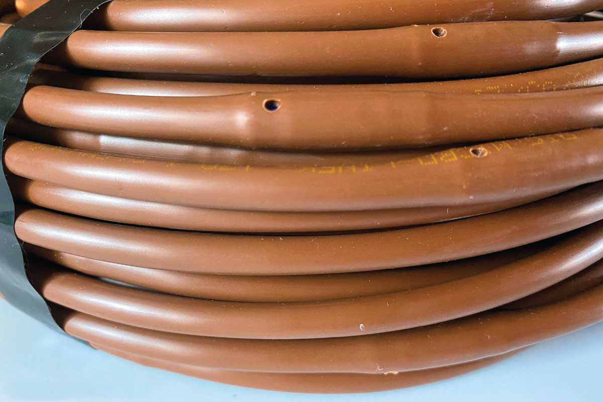 Drip Irrigation Emitter Tubing.